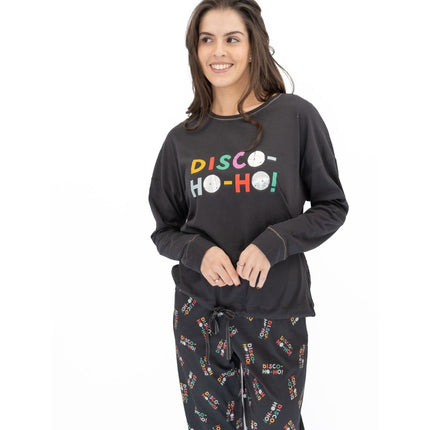 M&S Cotton Christmas Pyjama Set - Size M Only - Quality Brands Outlet