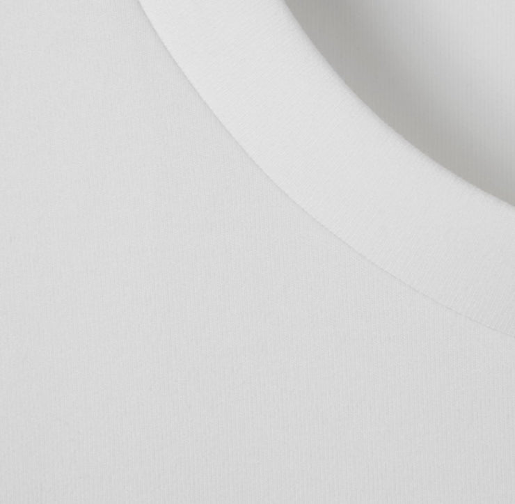 Bradley Heavyweight T-Shirts White Short Sleeve Tops - Quality Brands Outlet