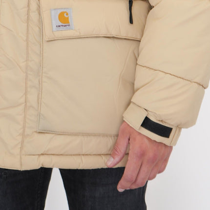 Milton Jacket Puffer Beige Winter Coats - Quality Brands Outlet