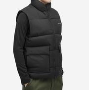 Springfield Gilet Insulated Padded Vest Black Full Zip