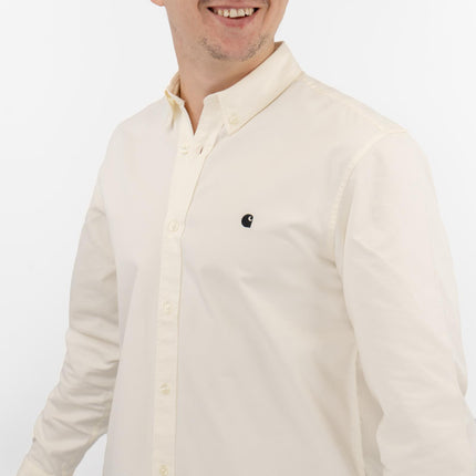 Premium Brand Shirt Long Sleeve Madison Cream