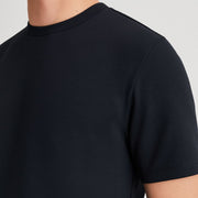 Bradley Heavyweight T-Shirts Navy Short Sleeve Tops - Quality Brands Outlet