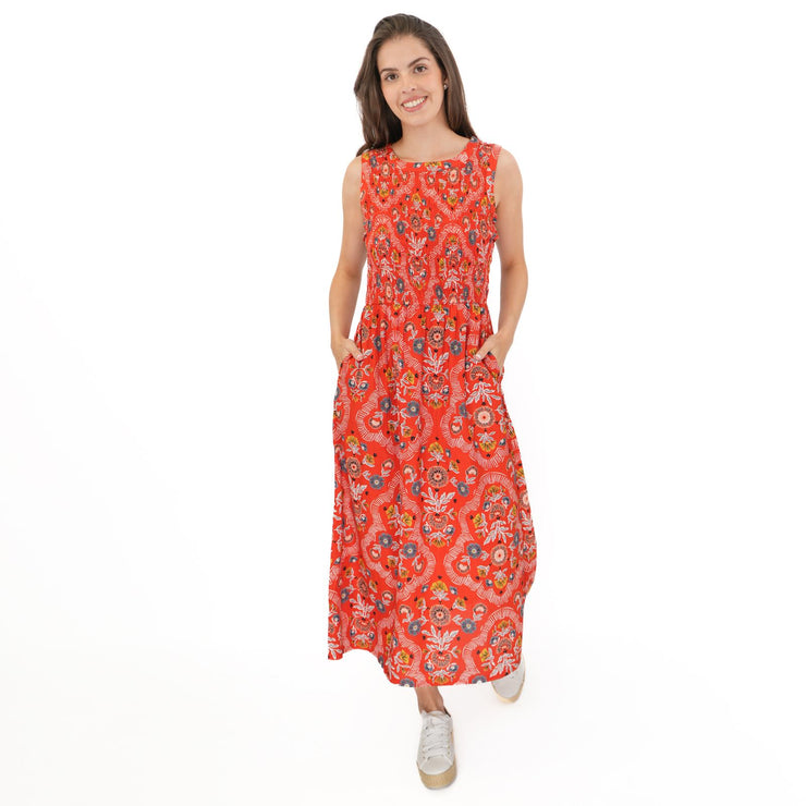 Seasalt Meadowsweet Midaxi Floral Dress - Quality Brands Outlet