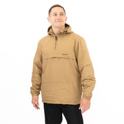 Carhartt WIP Mens Windbreaker Jackets WINTER Fleece Lined Pullover Stone Beige