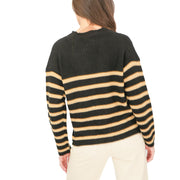 Nobody's Child Striped Ribbed Boxy Cardigan - Quality Brands Outlet