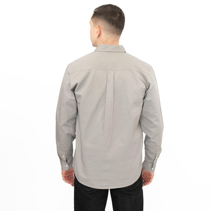 Premium Brand Shirt Long Sleeve Madison Royal Grey