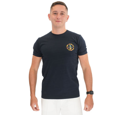 Hurley Mens Navy Cool Pineapple Print T-Shirt - Quality Brands Outlet
