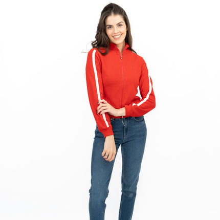 New Look Red Long Sleeve Full Zip Track Top - Quality Brands Outlet