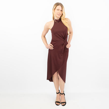 Ted Baker Womens Halter Dress Wine-Quality Brands Outlet-
