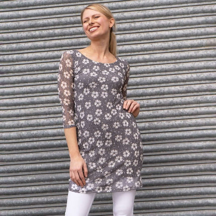 Phase Eight Lace Tunic Longline Tops - Quality Brands Outlet