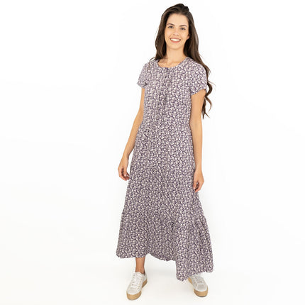 Seasalt New Dance Midi Dress Blossom Lavender-Quality Brands Outlet-