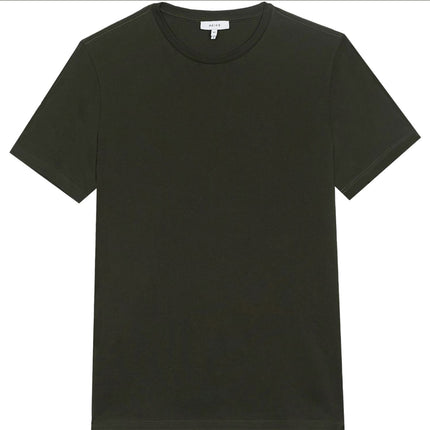 Bless Cotton T-Shirt Summer Tops Oxidised Green-Quality Brands Outlet-