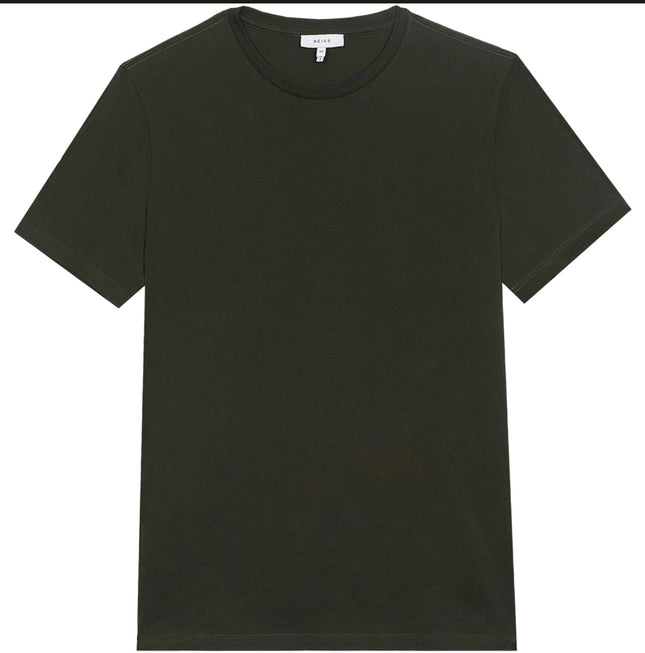 Bless Cotton T-Shirt Summer Tops Oxidised Green