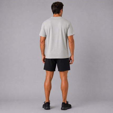 Mens Performance Crew Neck T-Shirt – Grey
