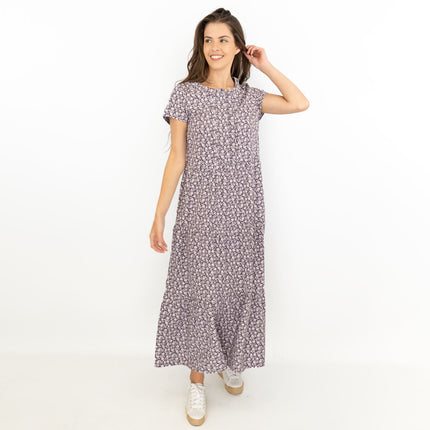 Seasalt New Dance Midi Dress Blossom Lavender-Quality Brands Outlet-
