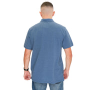 Crew Clothing Polo Shirt Classic Pique Cotton Petrol Blue - Quality Brands Outlet