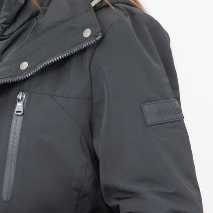 3-in-1 Waterproof Ski Jacket Black with Detachable Insert-Quality Brands Outlet-