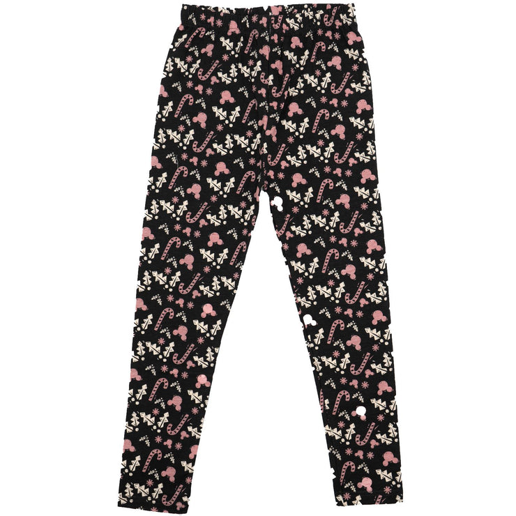 Disney Girls Pyjama Set Mickey and Minnie Mouse Long Sleeve with Trousers
