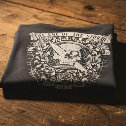 Saltrock Mens Grey Graphic T-Shirt-Quality Brands Outlet-