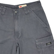 Wrangler Mens Cargo Shorts Charcoal Grey