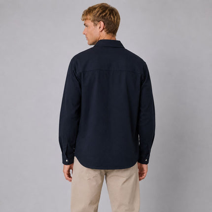 Ryan Long Sleeve Jersey Western Shirt – Navy-Quality Brands Outlet-