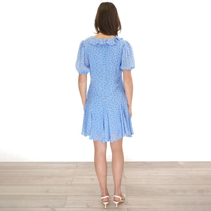 Nobody's Child Blue Short Dress - Quality Brands Outlet