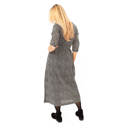 Seasalt Rock Dove Black Midi Dress-Quality Brands Outlet-