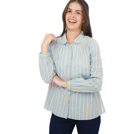 Seasalt Spiral Flight Cornflower Blue Shirts - Quality Brands Outlet