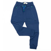 Mini Boden Boys Navy Warrior Joggers Zip-Up Pockets