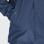 Threadbare Mac Raincoat Showerproof Navy Blue Hooded