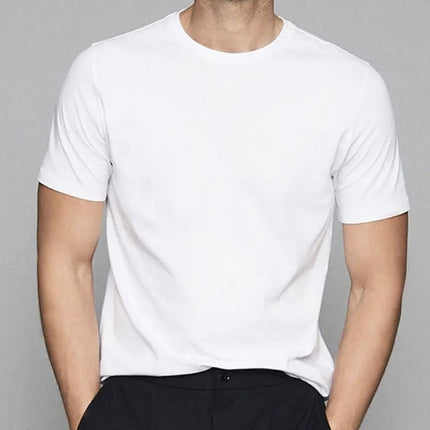 Bless Cotton T-Shirt Summer Tops White-Quality Brands Outlet-