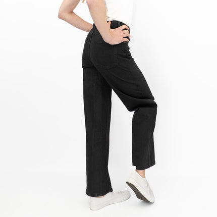 M&S Wide Leg Jeans Black