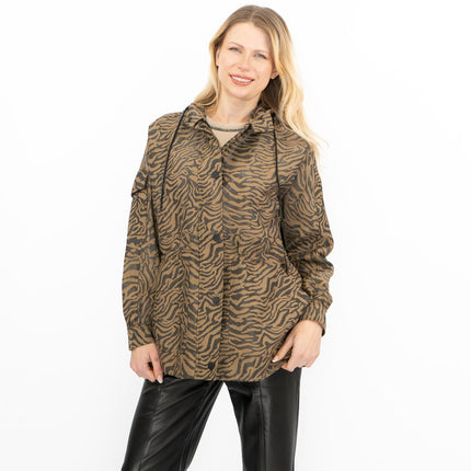Ted Baker Neina Womens Raincoat Animal Print