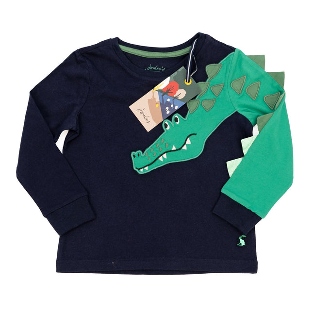 Joules Boys Navy Croc Pyjama Set