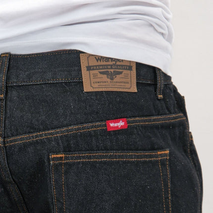 Jeans Regular Fit Straight Leg Black Marl-Quality Brands Outlet-
