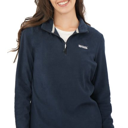 Regatta Navy Sweethart Zip Neck Fleece-Quality Brands Outlet-