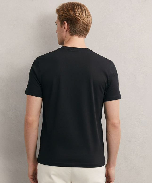 Bless Cotton T-Shirt Black Short Sleeve Premium Tops - Quality Brands Outlet