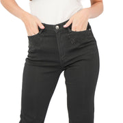 M&S Per Una Roma High Waisted Sparkle Jeans Black