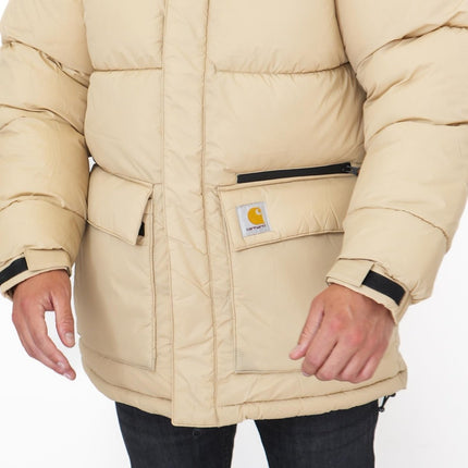 Milton Jacket Puffer Beige Winter Coats - Quality Brands Outlet