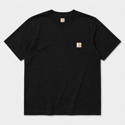 Mens T-Shirts Premium Brand Short Sleeve Heavyweight – Black