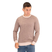 White Stuff Mens Newport Merino Wool Jumper Brown - Quality Brands Outlet