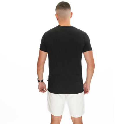 Ted Baker Black Supersoft T-Shirt Short Sleeve Tops-Quality Brands Outlet-