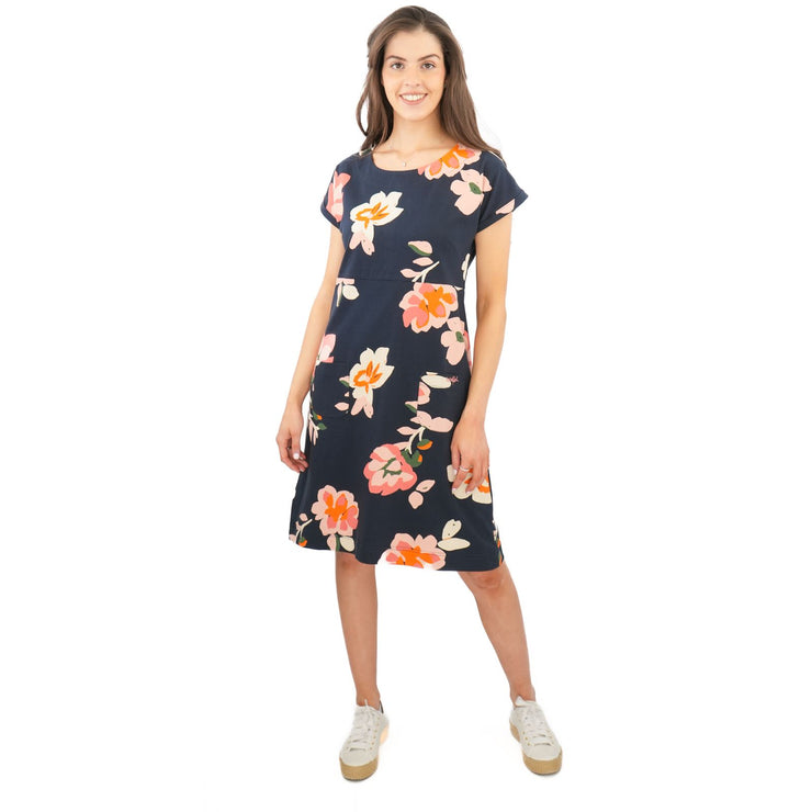 Weird Fish Navy Tallahassee Dress - Quality Brands Outlet