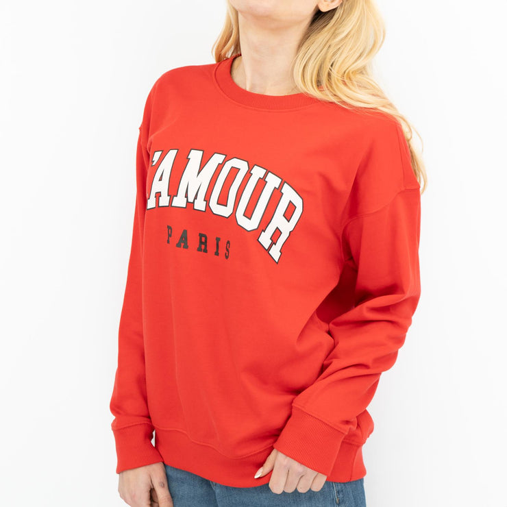 New Look Womens Red Sweatshirt