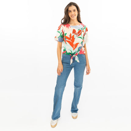 White Stuff Sara Tie Hem Top-Quality Brands Outlet-