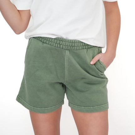 Premium Brand Duster Sweat Shorts Green-Quality Brands Outlet-