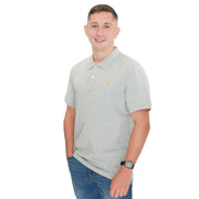 Crew Clothing Polo Shirt Classic Pique Cotton Grey - Quality Brands Outlet