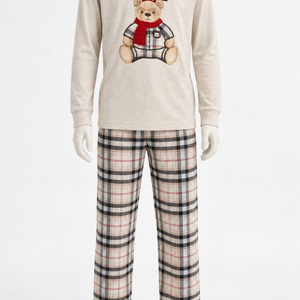 Kids Pyjamas Set Spencer Bear Childrens Unisex Christmas Pyjamas