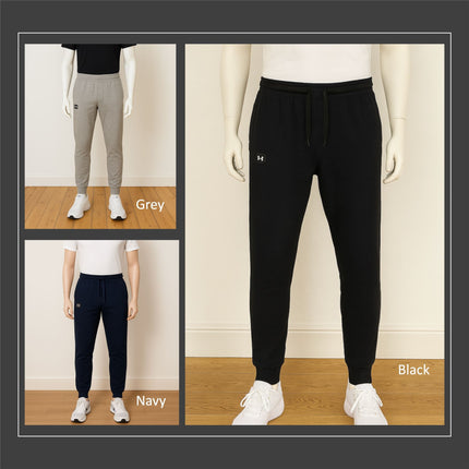 Under Armour Mens Classic Grey Jogger Sweatpants - Quality Brands Outlet