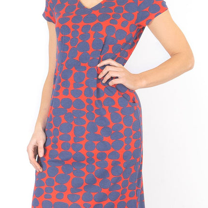 White Stuff Red Navy Jersey Dresses-Quality Brands Outlet-
